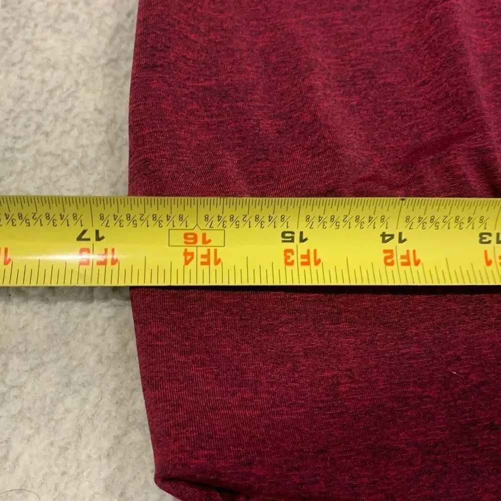 Maurices Deep Red Layered Blouse - Picture 6 of 8